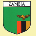 Zambia Flag Country Flag Zambia Decals Stickers Set of 3