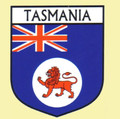 Tasmania Flag County Flag of Tasmania Decal Sticker