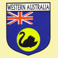 Western Australia Flag County Flag of Western Australia Decal Sticker