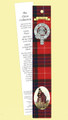 Fraser Clan Tartan Fraser History Bookmarks Set of 5
