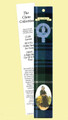 Lamont Clan Tartan Lamont History Bookmarks Set of 2