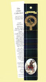MacInnes Clan Tartan MacInnes History Bookmarks Set of 5