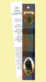 MacLennan Clan Tartan MacLennan History Bookmarks Set of 5