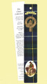 MacNeil Clan Tartan MacNeil History Bookmarks Pack of 10