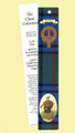 Shaw Clan Tartan Shaw History Bookmarks Set of 2