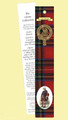 Stewart Clan Tartan Stewart History Bookmarks Set of 2