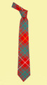 Bruce Ancient Clan Tartan Lightweight Wool Straight Mens Neck Tie