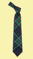 Colquhoun Modern Clan Tartan Lightweight Wool Straight Mens Neck Tie
