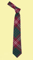 Crawford Modern Clan Tartan Lightweight Wool Straight Mens Neck Tie