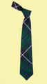 Douglas Modern Clan Tartan Lightweight Wool Straight Mens Neck Tie