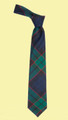 Fletcher Modern Clan Tartan Lightweight Wool Straight Mens Neck Tie