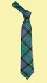 Forsyth Ancient Clan Tartan Lightweight Wool Straight Mens Neck Tie