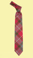 Fraser Red Weathered Clan Tartan Lightweight Wool Straight Mens Neck Tie