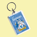 Brennan Coat of Arms Irish Family Name Acryllic Key Ring Set of 3