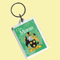 Moran Coat of Arms Irish Family Name Acryllic Key Ring Set of 3