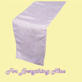 Lavender Taffeta Crinkle Wedding Table Runners Decorations x 5 For Hire