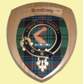 Armstrong Clan Crest Tartan 7 x 8 Woodcarver Wooden Wall Plaque 