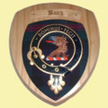 Baird Clan Crest Tartan 7 x 8 Woodcarver Wooden Wall Plaque 