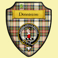 Denniston Dress Ancient Tartan Crest Wooden Wall Plaque Shield