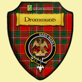 Drummond Of Fingask Tartan Crest Wooden Wall Plaque Shield