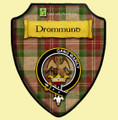 Drummond Of Perth Dance Tartan Crest Wooden Wall Plaque Shield