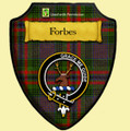 Forbes Of Druminnor Tartan Crest Wooden Wall Plaque Shield
