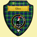 Glen Ancient Tartan Crest Wooden Wall Plaque Shield