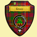 Grant Of Ballindalloch Modern Tartan Crest Wooden Wall Plaque Shield