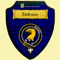 Haldane Bright Tartan Crest Wooden Wall Plaque Shield