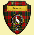 Hunter United States Of America Tartan Crest Wooden Wall Plaque Shield