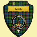 Keith District Tartan Crest Wooden Wall Plaque Shield