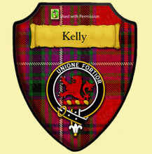 Kelly of Sleat Red Tartan Crest Classic Cap