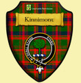 Kinnimont Ancient Tartan Crest Wooden Wall Plaque Shield