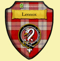 Lennox Dance Tartan Crest Wooden Wall Plaque Shield