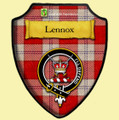 Lennox Dress Kincaid Badge Tartan Crest Wooden Wall Plaque Shield