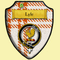 Lyle Appin Dress Ancient Tartan Crest Wooden Wall Plaque Shield