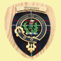 Ferguson Modern Clan Crest Tartan 7 x 8 Woodcarver Wooden Wall Plaque 