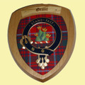 Grant Clan Crest Tartan 7 x 8 Woodcarver Wooden Wall Plaque 