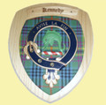Kennedy Clan Crest Tartan 10 x 12 Woodcarver Wooden Wall Plaque 