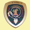 Lauder Clan Crest Tartan 7 x 8 Woodcarver Wooden Wall Plaque 