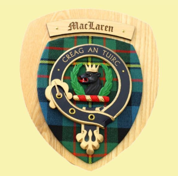 MacLaren Ancient Tartan Crest Men's Short - Cross Style