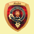 MacNab Clan Crest Tartan 7 x 8 Woodcarver Wooden Wall Plaque 