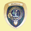 MacThomas Clan Crest Tartan 7 x 8 Woodcarver Wooden Wall Plaque 