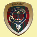 Middleton Clan Crest Tartan 10 x 12 Woodcarver Wooden Wall Plaque 