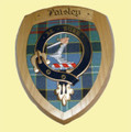 Paisley Clan Crest Tartan 7 x 8 Woodcarver Wooden Wall Plaque 