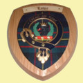 Lowe Clan Crest Tartan 10 x 12 Woodcarver Wooden Wall Plaque 