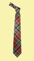Gordon Red Weathered Clan Tartan Lightweight Wool Straight Mens Neck Tie