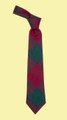 Lindsay Modern Clan Tartan Lightweight Wool Straight Mens Neck Tie