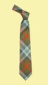Lochcarron Hunting Weathered Tartan Lightweight Wool Straight Mens Neck Tie