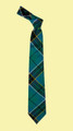 MacAlpine Ancient Clan Tartan Lightweight Wool Straight Mens Neck Tie
